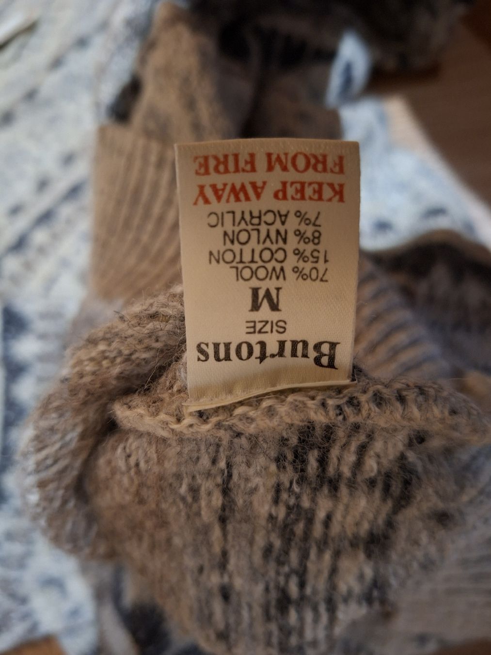 Maglioni & Felpe: Burtons Pullover norweger Muster Grösse M guter Zustand – Usato da Leuk-Stadt venduto da See_Lin 2
