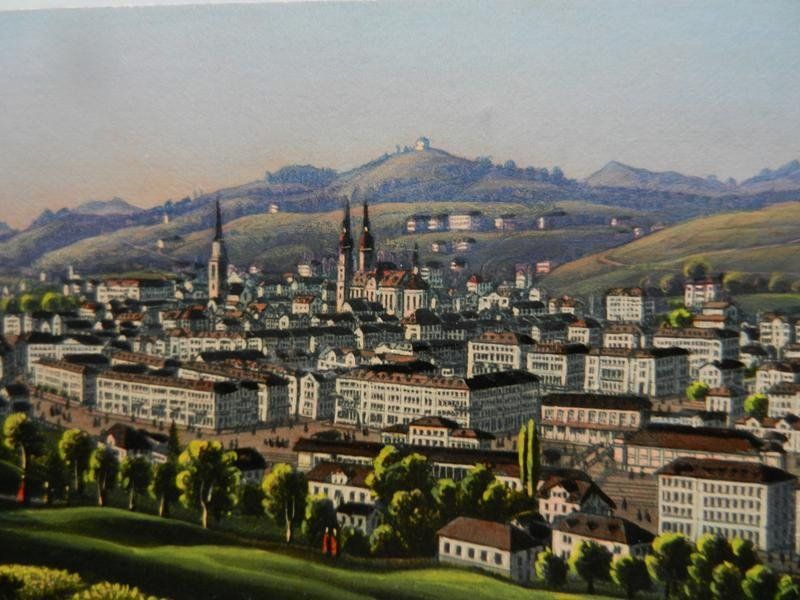 Incisioni: St.Gallen von Dikenmann – Usato da Risch venduto da Rischli15 1