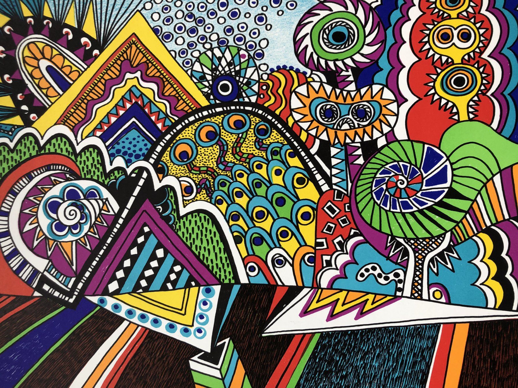 Grafica & Litografie: 2x Hans Hügi - Originallithografien - 1973 - Pop Art – Usato da Schaffhausen venduto da durruti 2