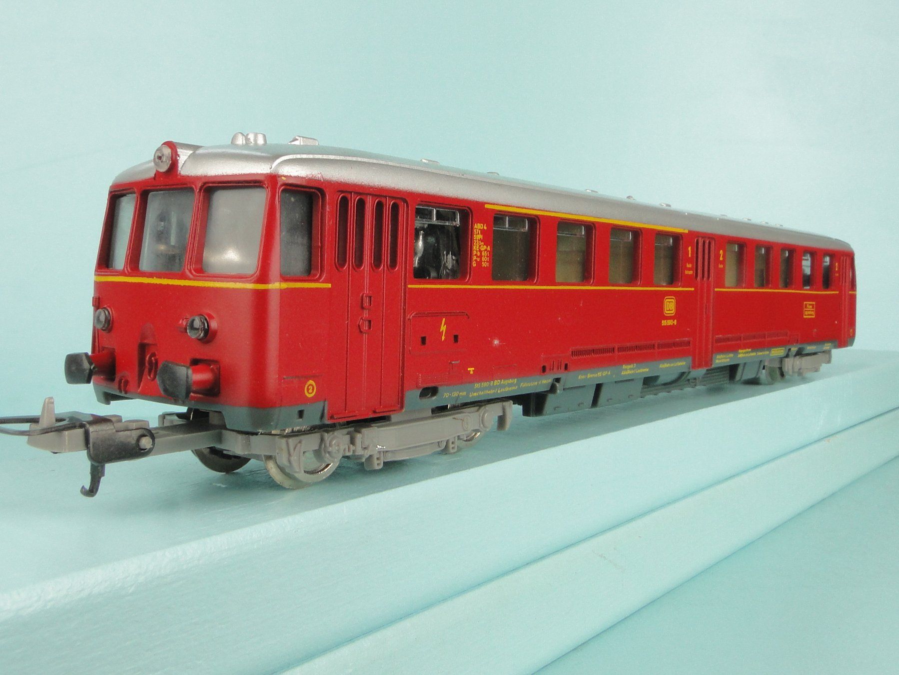 Lima Modellini di ferrovie: LIMA DB Akkutriebwagen Set 815/515 – Usato da Bülach venduto da cann11 8