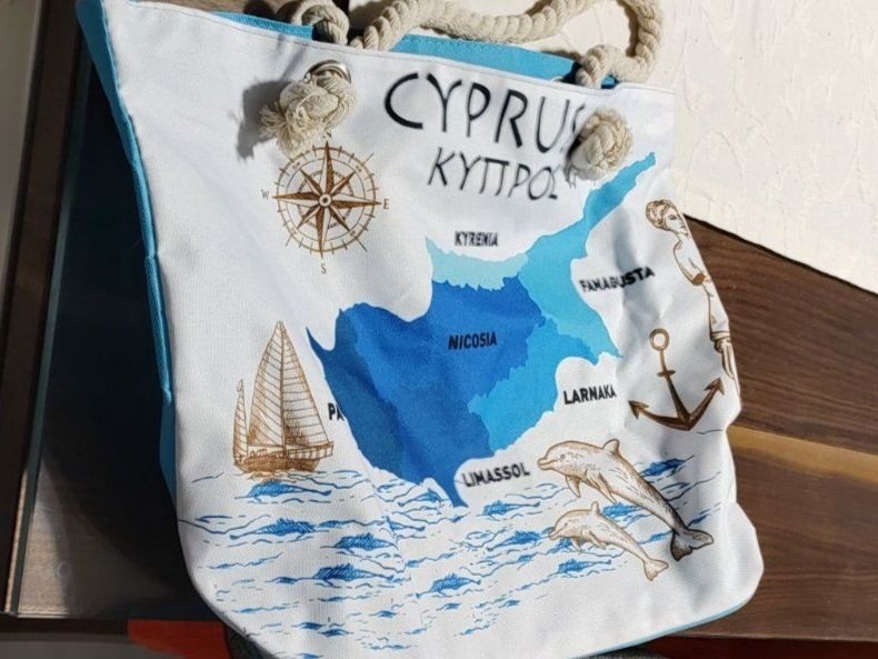 Borse: Bade Tasche aus Zypern – Usato da Dottikon venduto da Oldyfreak