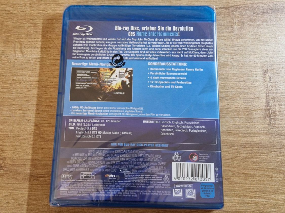 Tutti i DVDs: Stirb Langsam 2 (1990) NEU OVP Bluray – Nuovo e nell'imballaggio originale da Pfungen venduto da Whitie 1
