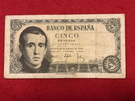 Billet Espagne 🇪🇸 1951