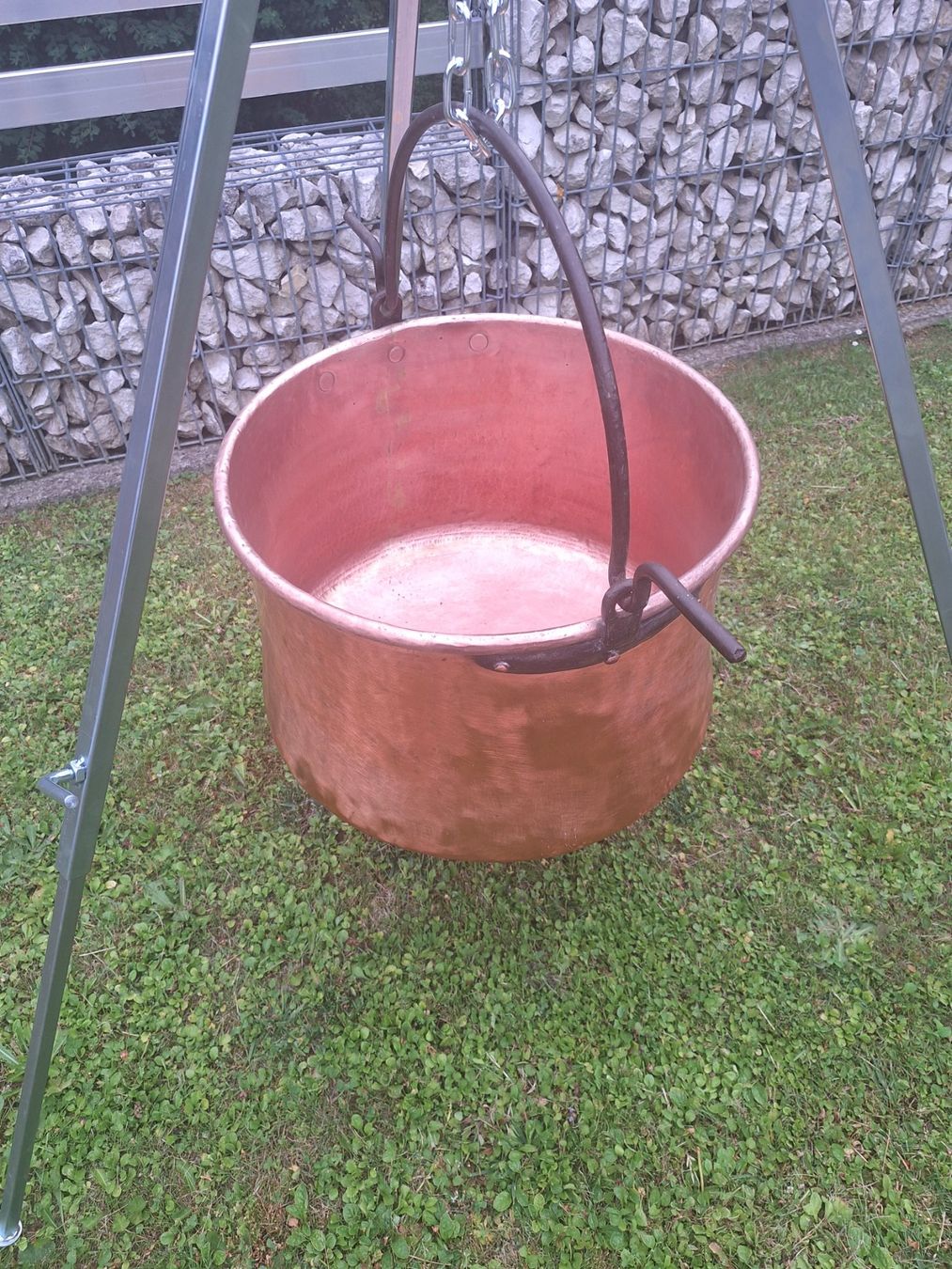 Töpfe: Chaudron Cuivre 50 litres – Gebraucht aus Val-d'Illiez von illiez
