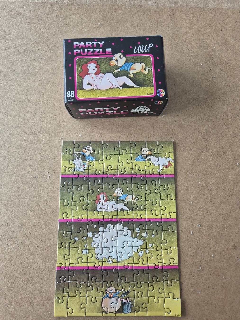 Heye Puzzle: Party Puzzle Loup 88 Teile – Nuovo (secondo la descrizione) da Wernetshausen venduto da cmmj2022