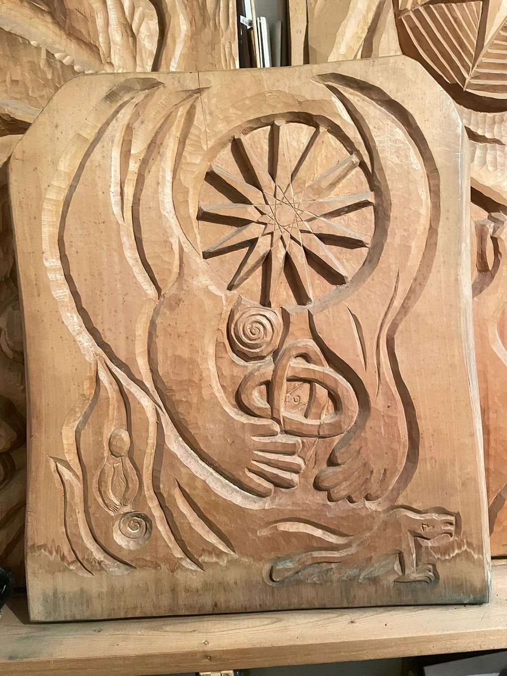 Sculture & Statue: Holzrelief – Usato da Bern venduto da edubuntu