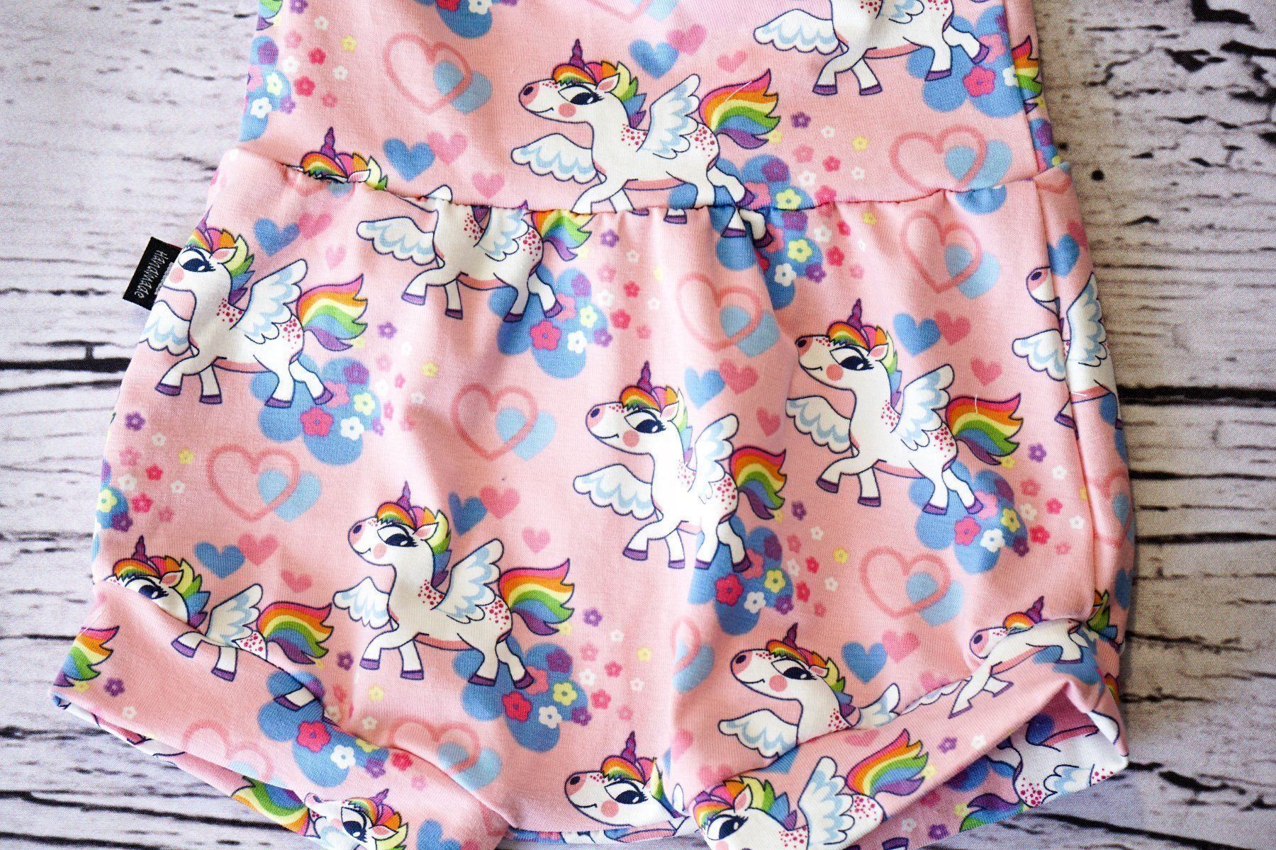 Pantaloni: Pink Kurze Hosen mit Mini Einhorn 92/98 – Nuovo e nell'imballaggio originale da Zürich venduto da sambaum 1
