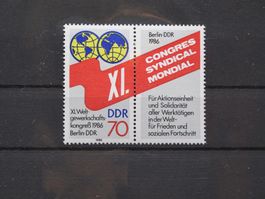 DDR 1986 Weltgewerkschaftskongress **