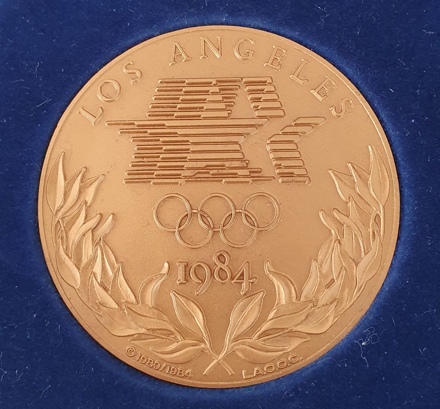 Medaglie: Olympia Medaille Los Angeles 1984 – Usato da Kreuzlingen venduto da Rschweiz1 1