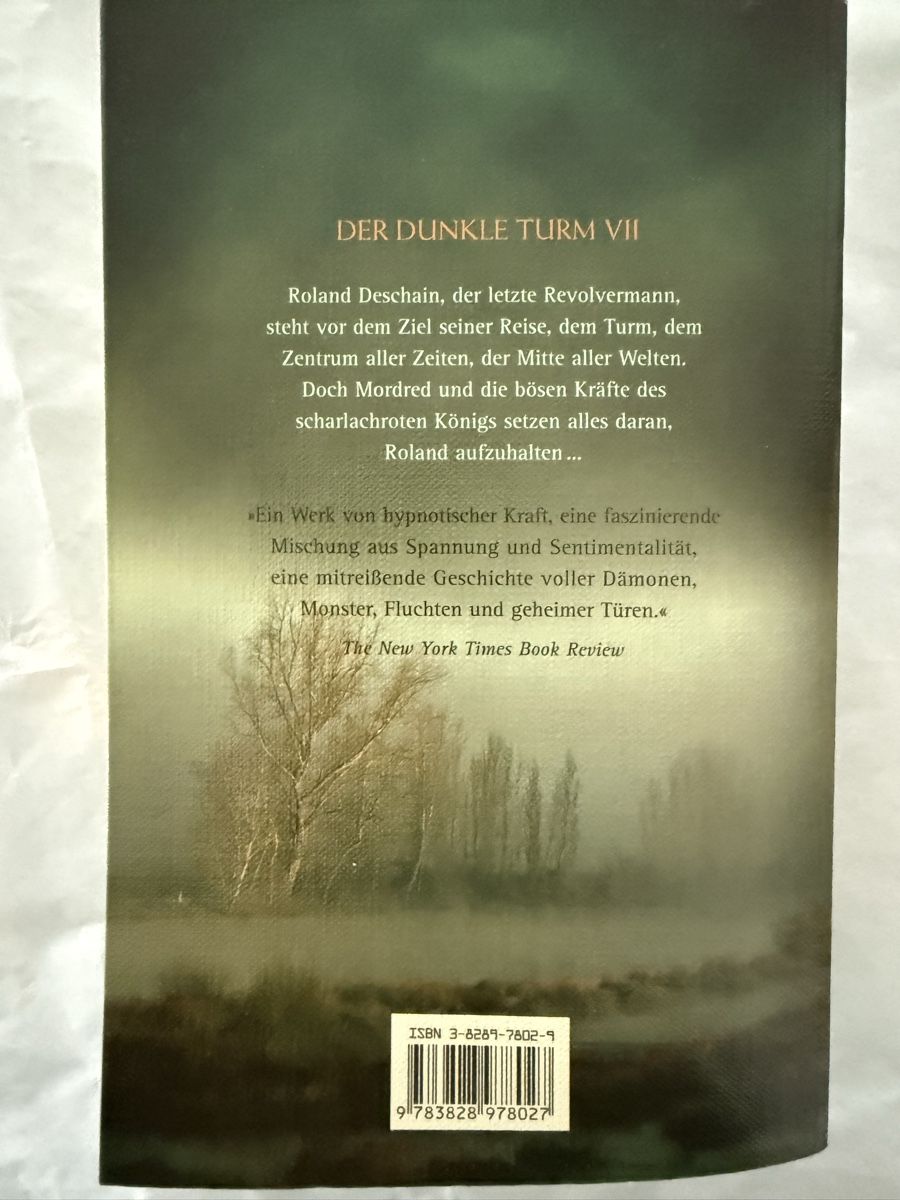 Libri: STEPHEN KING  Buchtitel Der Turm – Usato da Pfeffikon LU venduto da pepino17 1