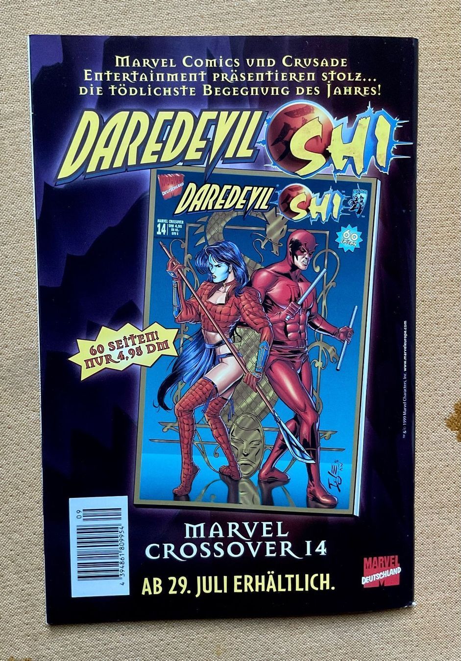 Fumetti: Daredevil Heft Nr 9 1999 – Nuovo (secondo la descrizione) da Endingen venduto da nathan05 9