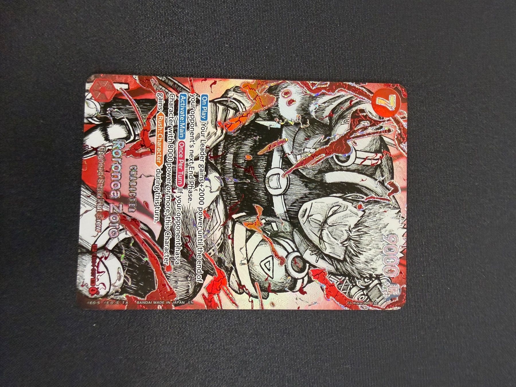 Bandai Carte collezionabili: Zoro  EB04-007 – Usato da Melide venduto da Grove_Street_Sagl