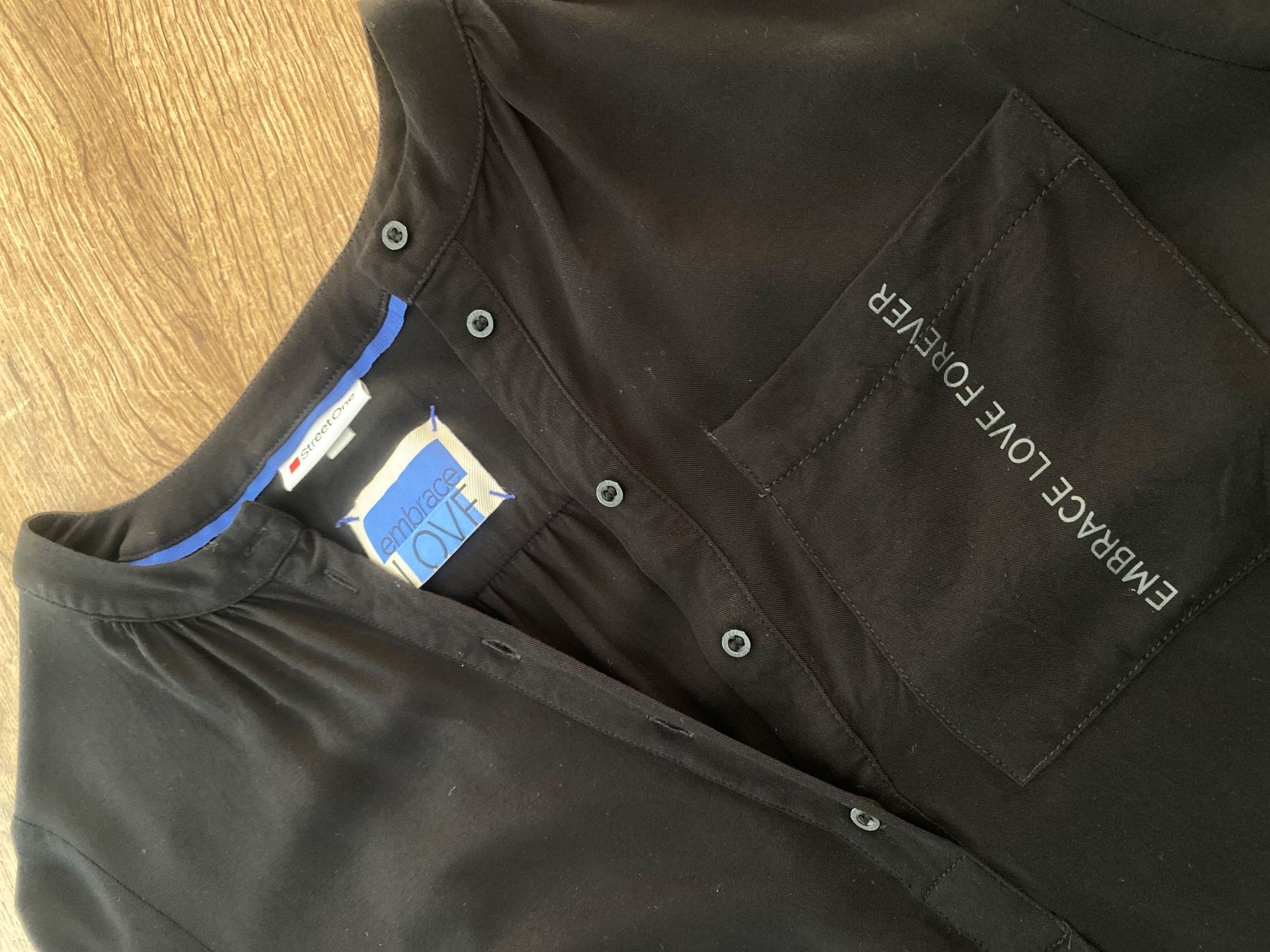 Camicette: *STREET ONE* BLUSE/HEMD GR.40/M Schwarz – Usato da Frauenfeld venduto da Boldi46 1