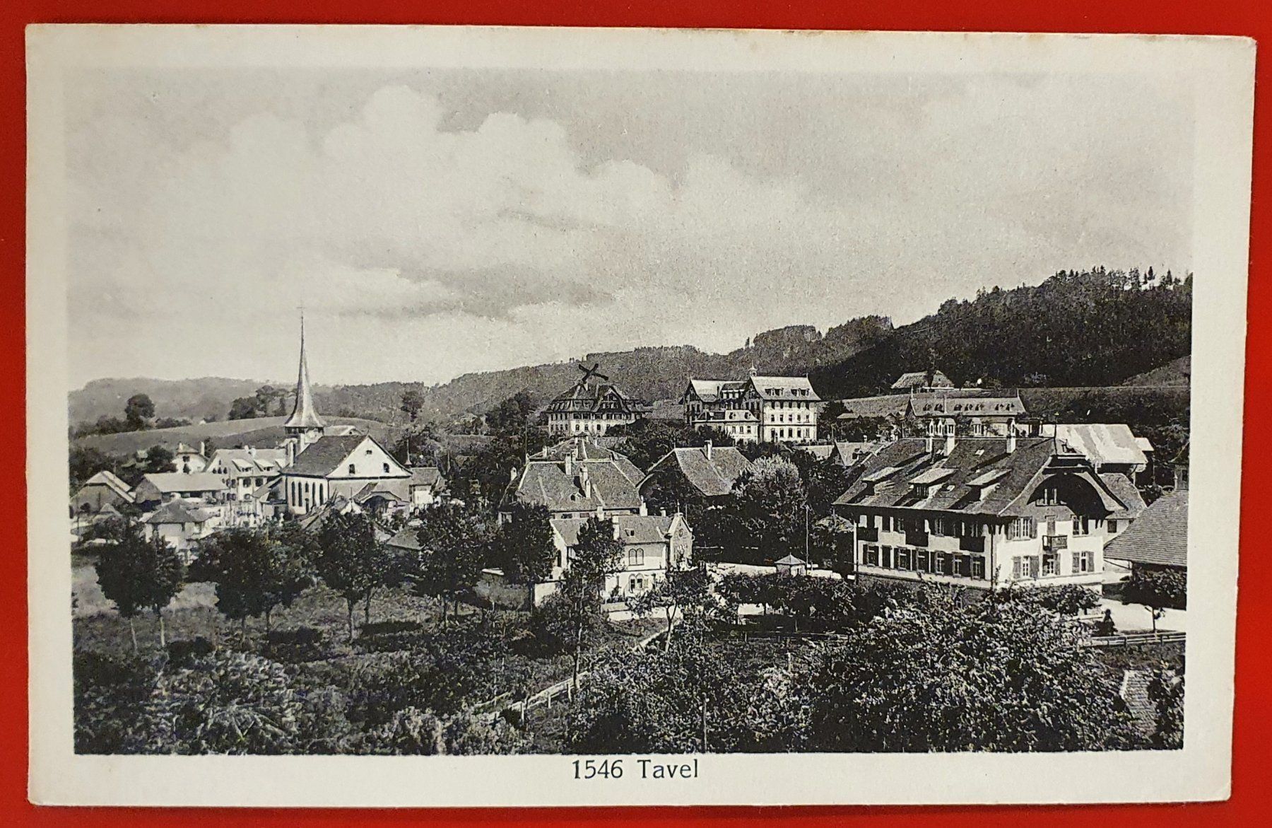 Cartoline postali: Tafers 1925 – Usato da Kreuzlingen venduto da Rschweiz1