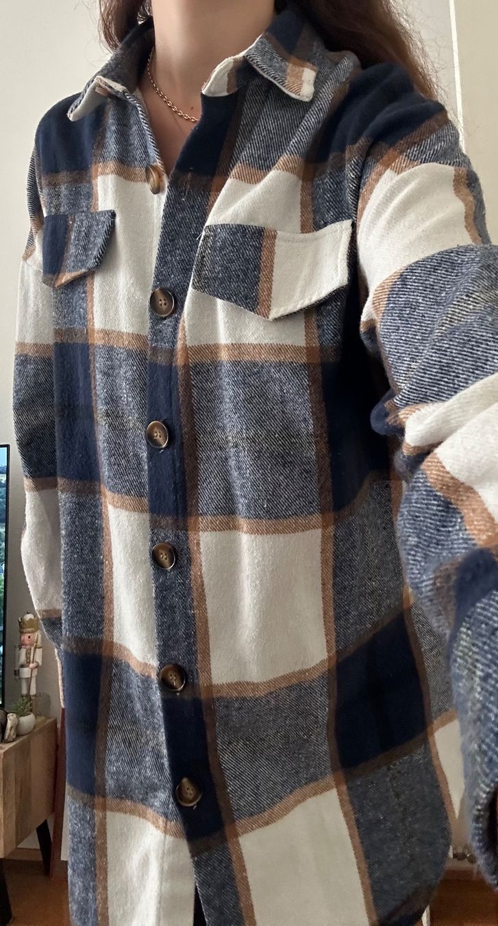 Giacche: Stylish Plaid Wool Jacket - Perfect for Autumn Days! – Usato da Lausanne venduto da dre_th8k