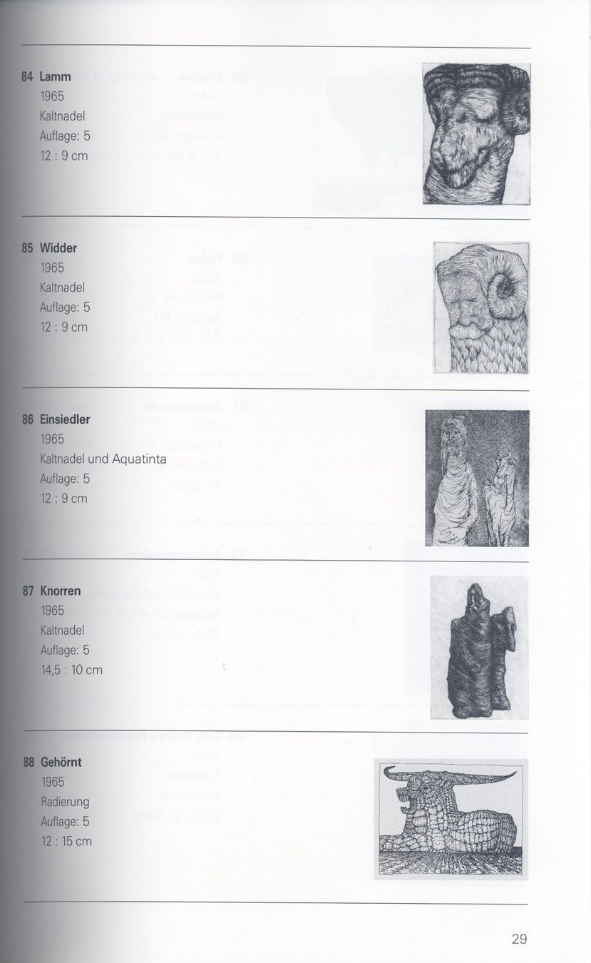Bücher: Arthur LOOSLI : Graphisches Werk 1955-1985 – Neu (gemäss Beschreibung) aus Biel/Bienne von 07helios032 3