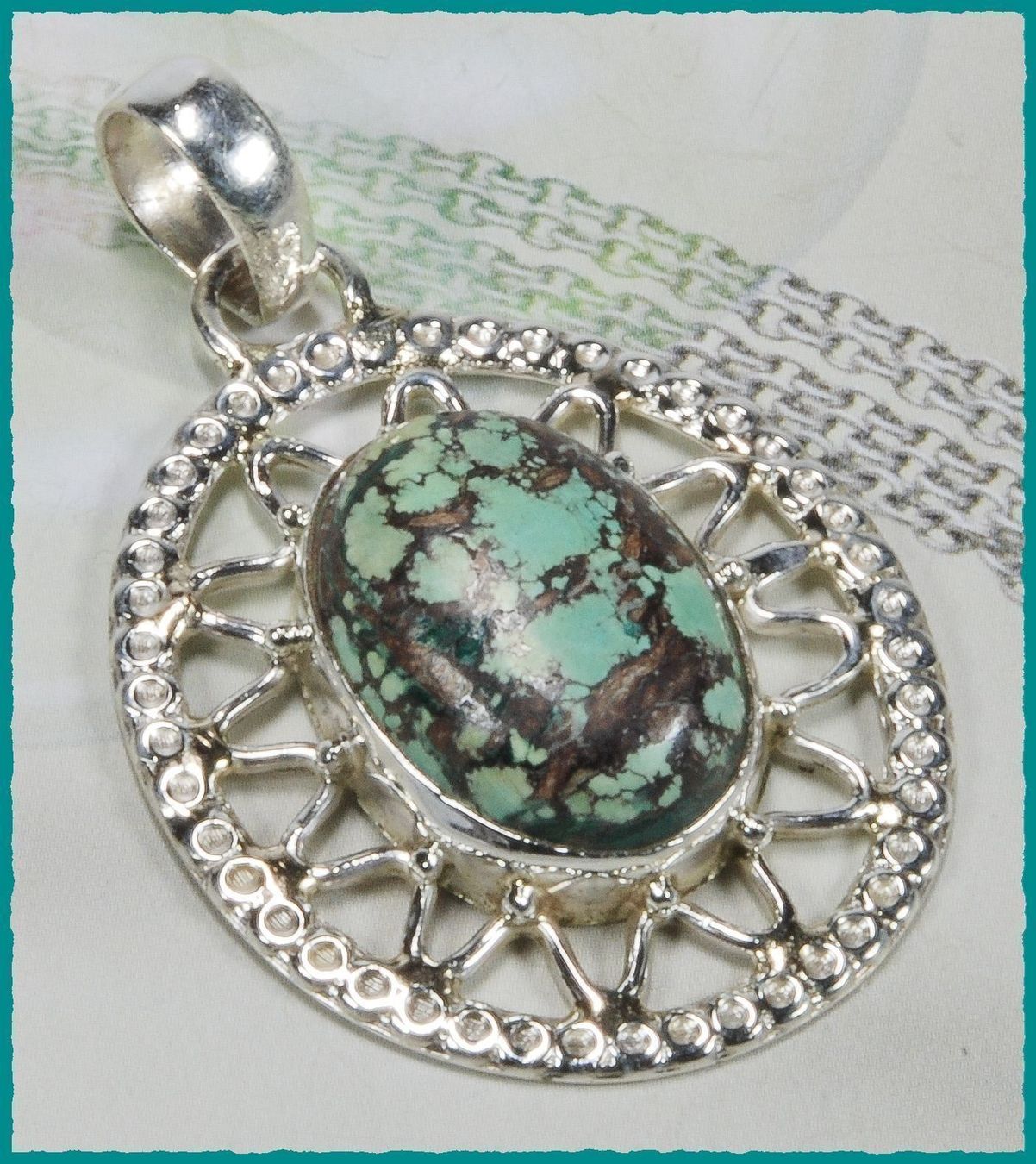 Anhänger: TURQUOISE, Türkis Anhänger 925 Silber – Neu und originalverpackt aus Oberglatt ZH von Goldfee1 4