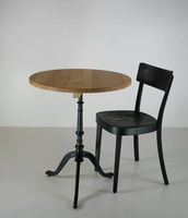 Runder Tisch Eiche | Gloria T-1002 Fuss (1925), neuwertig