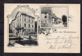 Walzenhausen Gasthof Hirschen, 1902, ʘ Walzenhausen+Glarus
