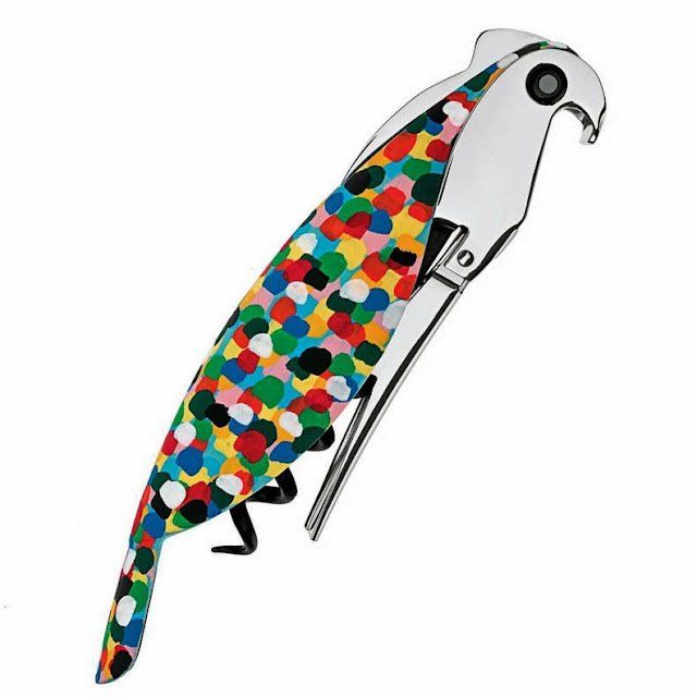 Alessi Apribottiglie & Tappi per chiusura: Alessi Korkenzieher Parrot - neu - – Nuovo e nell'imballaggio originale da Zürich venduto da Flyer60
