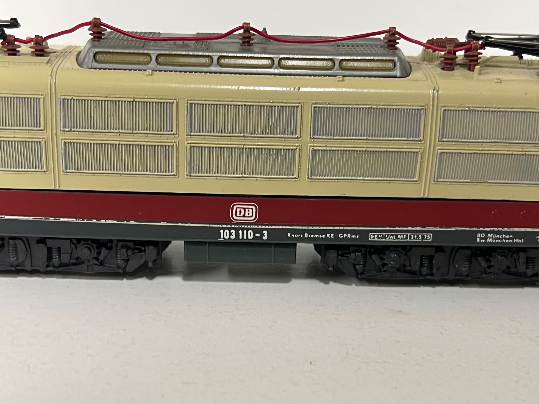 Lima Modellini di ferrovie: Lima H0 Br 103 DB H0 DC – Usato da Geroldswil venduto da TopTrain54 2