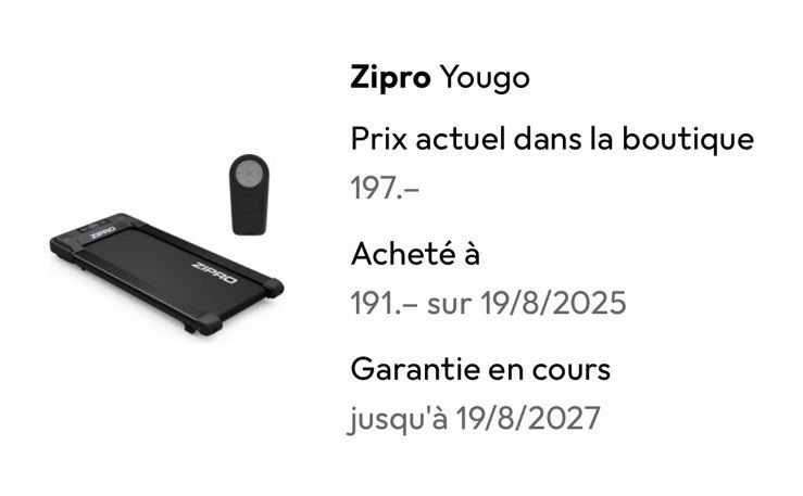 Macchine per carico, silaggio e trasporto: Tapis de course Zipro Yougo – Nuovo (secondo la descrizione) da Belmont-Lausanne venduto da Yann. 4