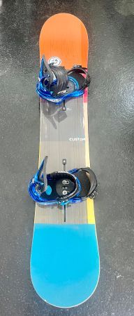 Burton Custom 158 (Camber) & Burton C60 Carbon-Bindung