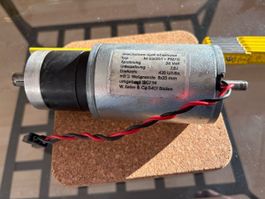 Gleichstrom-Getriebemotor M 63x25/I P52/IS, 24 Volt