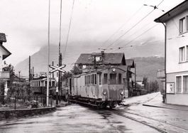 STANSSTAD Engelberg-Bahn Stassenübergang