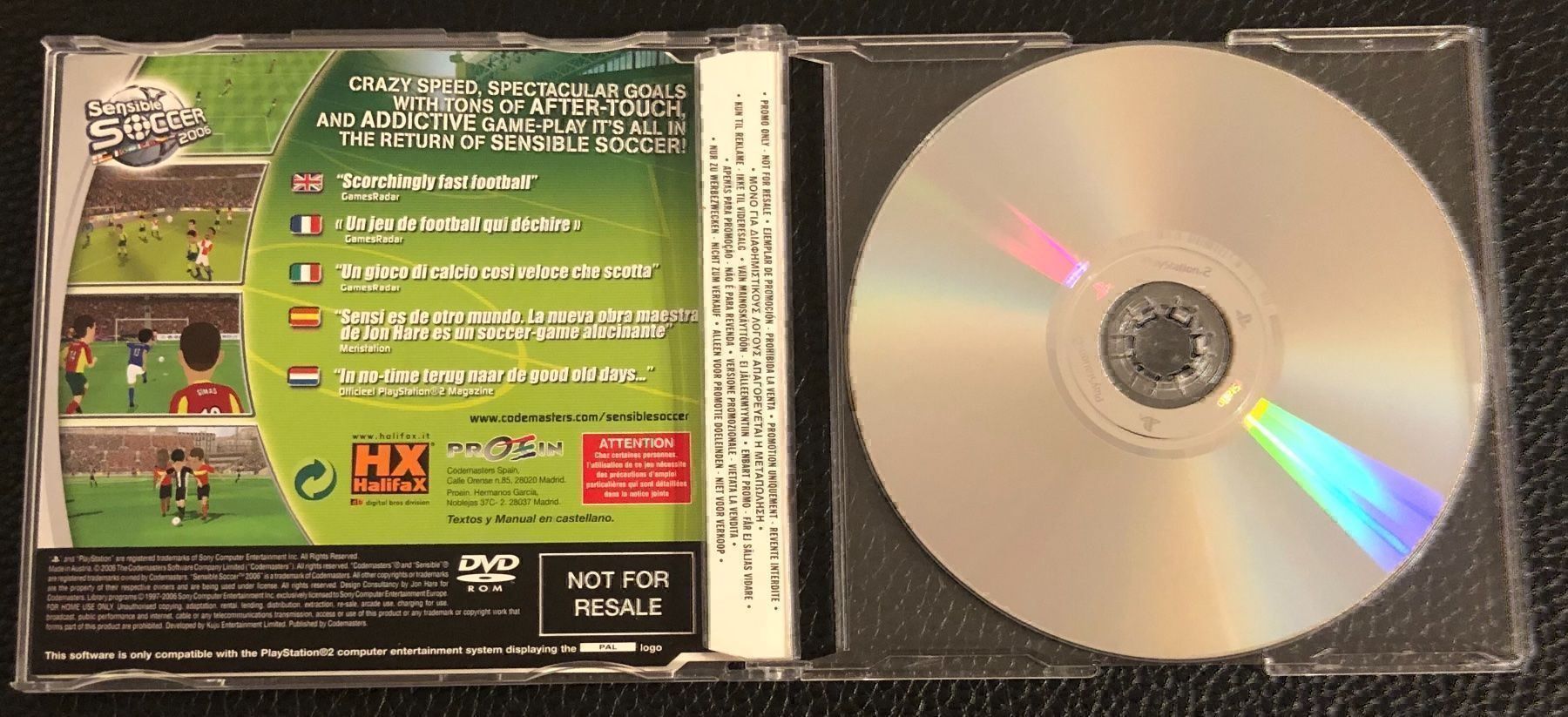 Sony Jeux: Sensible Soccer 2006 Sony PS2 Promo – D'occasion à Kestenholz par Naruto_01 2