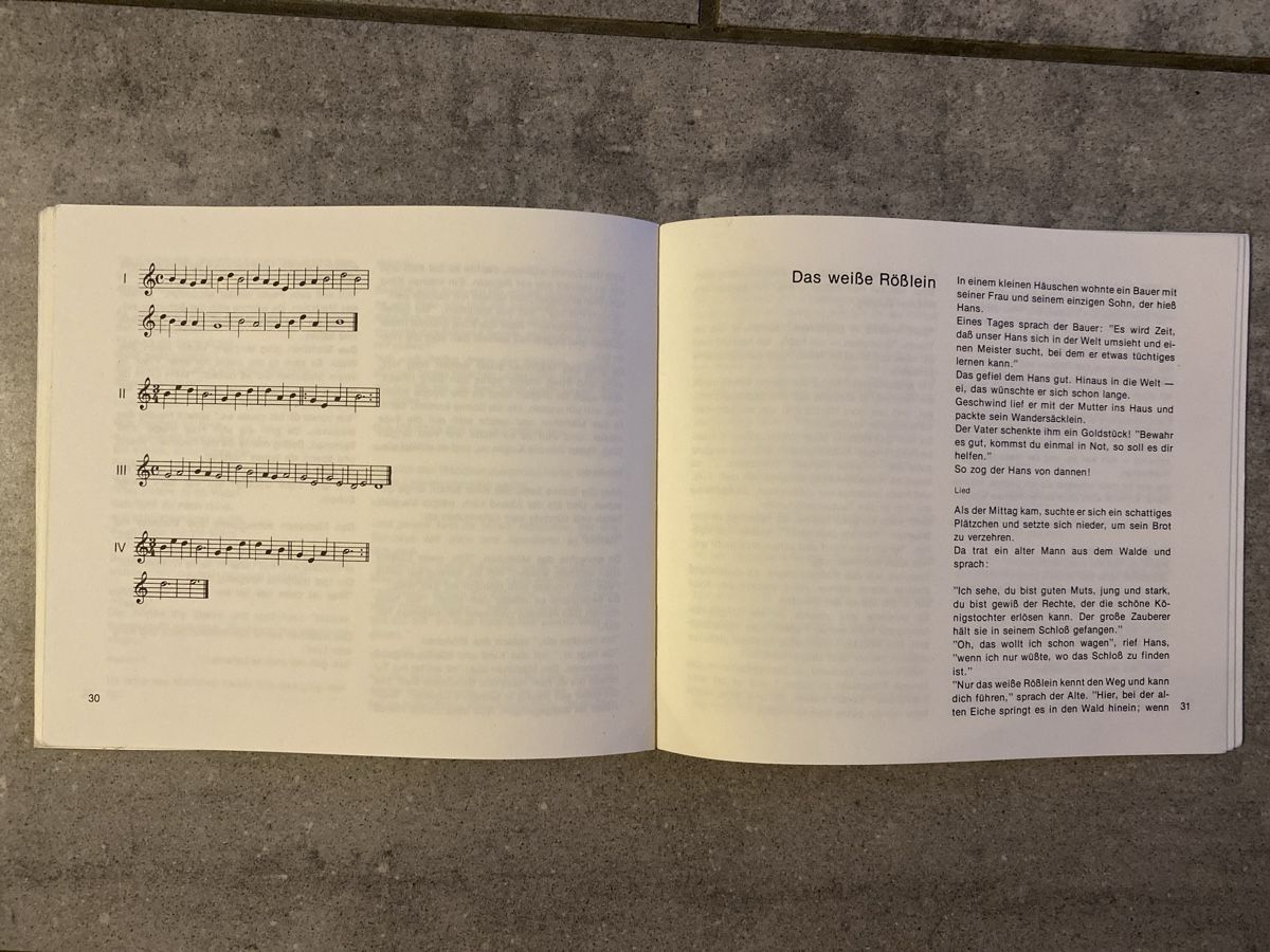 Bücher: Heft mit Fingerspiele & Lieder Kleine Märchen & Geschichten – Neu (gemäss Beschreibung) aus Niederbüren von funkel06 1