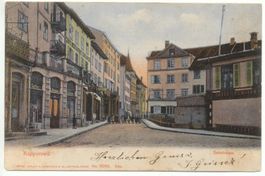 RAPPERSWIL Seestrasse - 1908 gel. von Jona nach Ober-Uzwil
