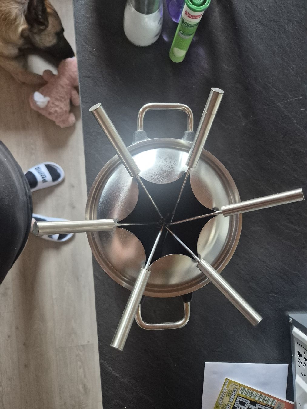 Geschirrsets: Fondue Chinoise-Set – Neu (gemäss Beschreibung) aus Höchstetten von es_froueli 1
