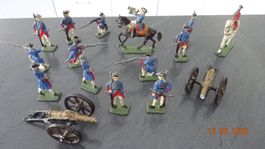 Figurines de plomb vintage, armée napoléonienne
