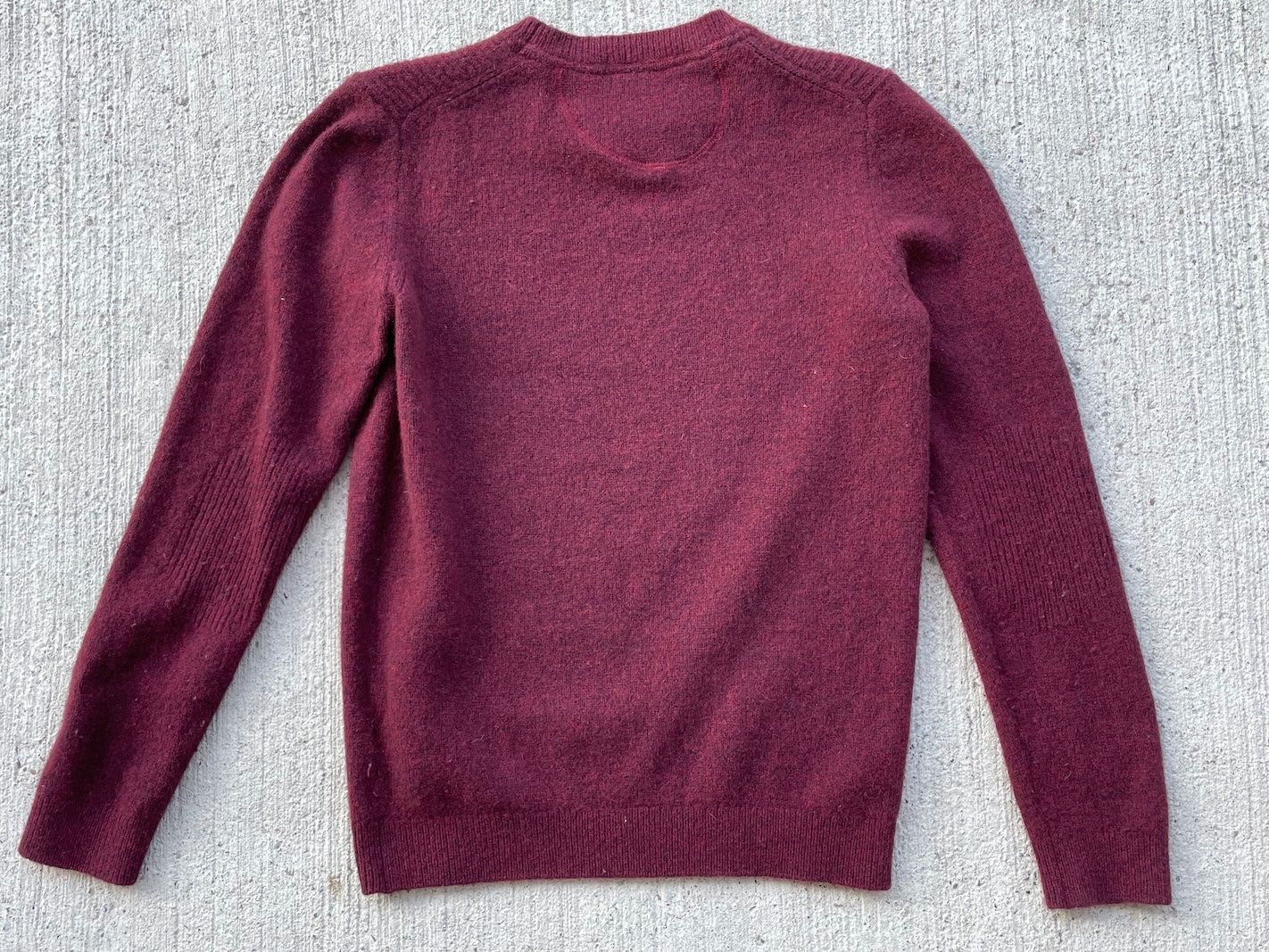 Brax Pullover & Sweatshirts: Brax Pullover, Wolle bordeaux,  Gr. 48 (M) – Gebraucht aus Winterthur von Tabalugi 3