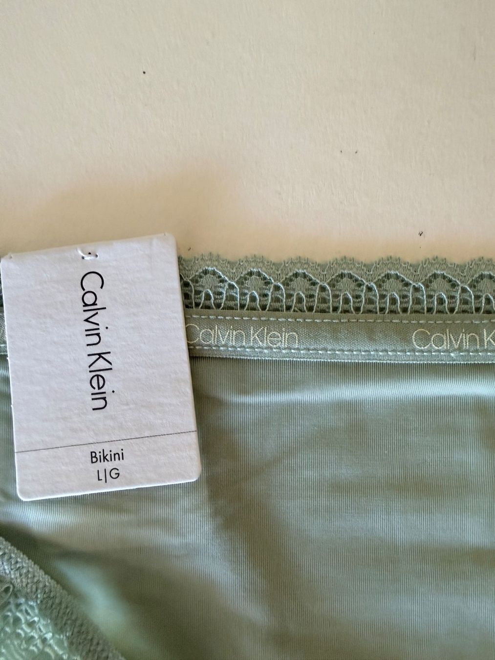 Calvin Klein Autres dessous: CALVIN KLEIN, Slip, Grösse L, Farbe Helles Mint – Neuf avec emballage d'origine à Rudolfstetten par gst_g7xl 2