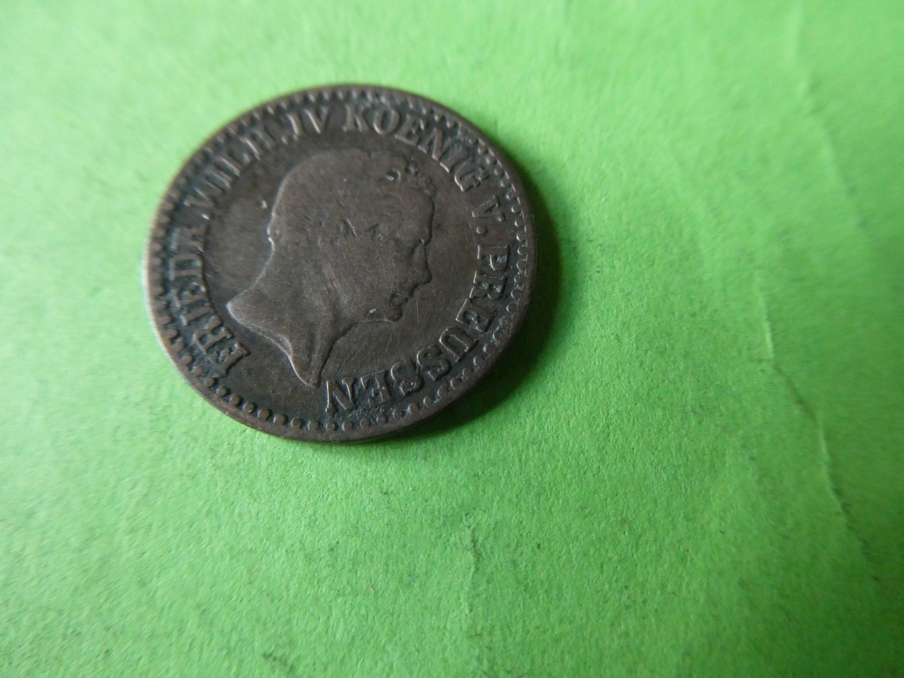 Tutti le monete: Preussen 1846 A, 1 Silbergroschen – Usato da Hinterforst venduto da Rohusri 1