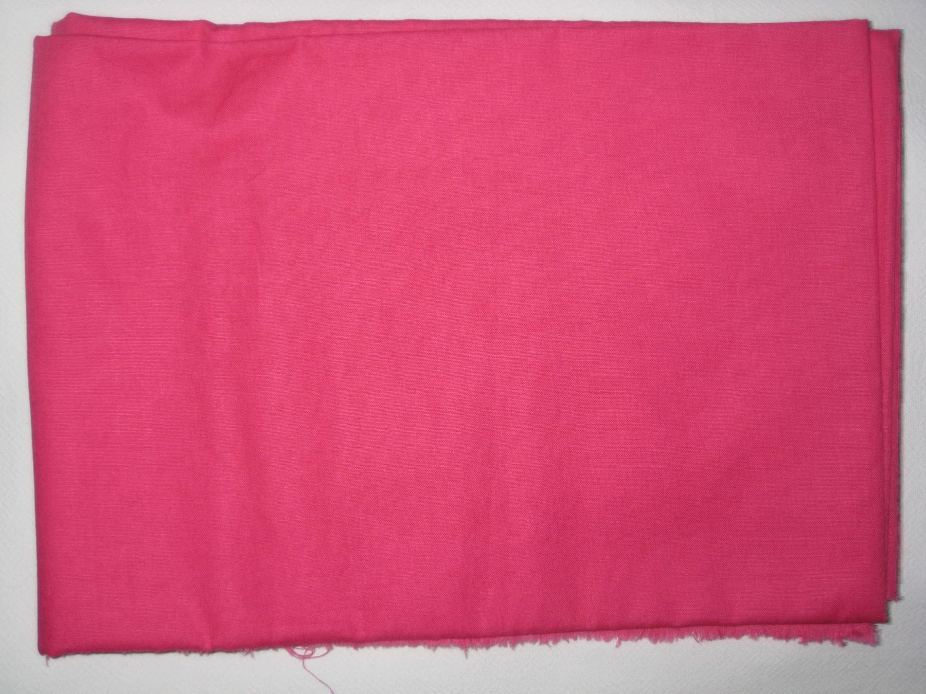 Tessuti: Baumwollstoff hotpink uni – Nuovo e nell'imballaggio originale da Füllinsdorf venduto da Schlupp