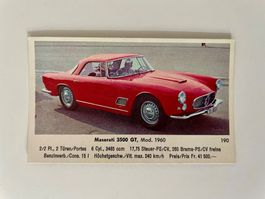 Eikon Sammelbild 190 / Maserati 3500 GT