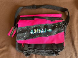 ADIDAS UMHÄNGETASCHE, RETRO/VINTAGE, CA. 40x30x10CM, PINK