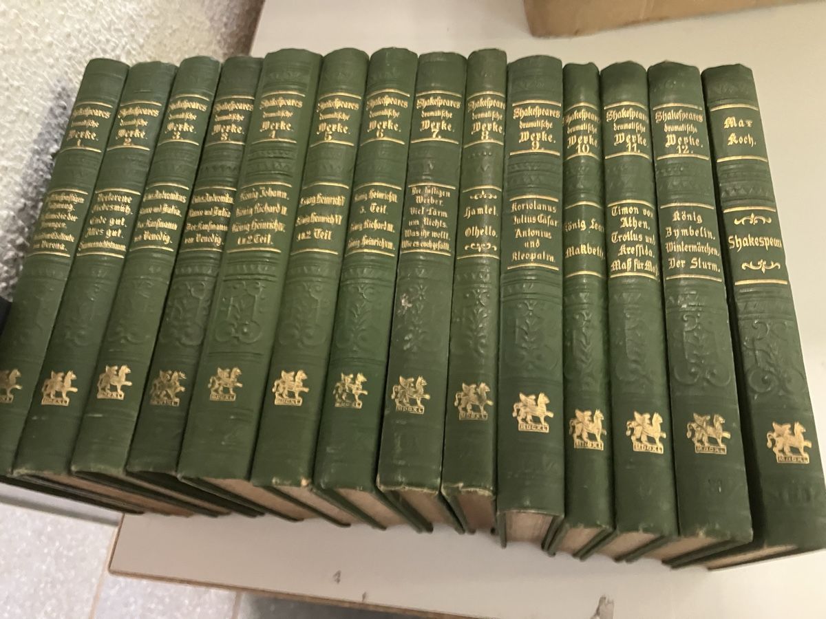 Platen, Goethe, Shakespeare-Klassiker: Antike Bibliothek! (5 (Gebraucht ...