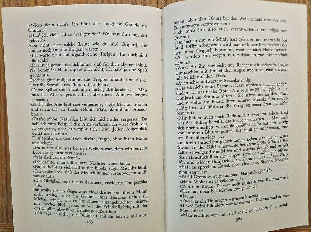 Libri: Der Stille Don, Michail Scholochow – Usato da Frick venduto da Connect9 3
