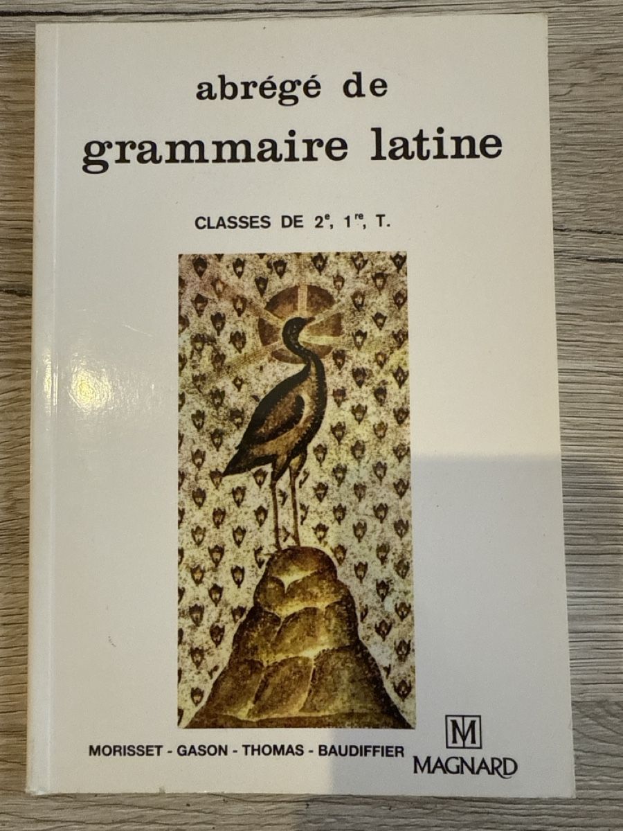 Libri: abrégé de grammaire latine – Nuovo e nell'imballaggio originale da Genève venduto da DoualS