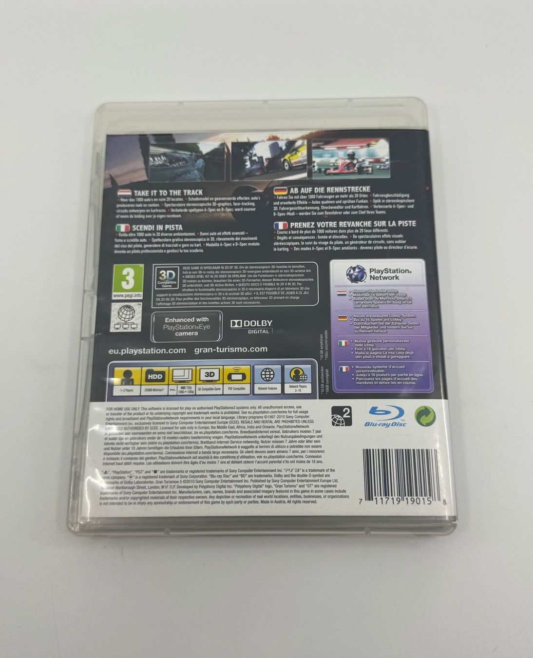 Sony Spiele: Gran Turismo 5 (PS3) – Gebraucht aus Herisau von Seyashop1 2
