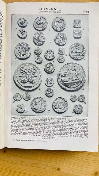 Livres: Brockhaus aus dem Jahr 1914 – D'occasion à Illnau par Breaki 2