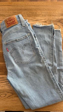 Levi's 721 High Rise Skinny Jeans, Grösse 24, Top Zustand