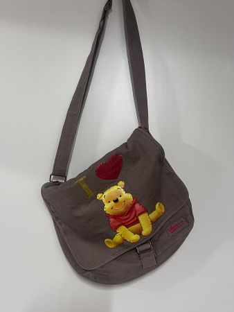 Umhängetasche von Winnie the Pooh, braun-rot