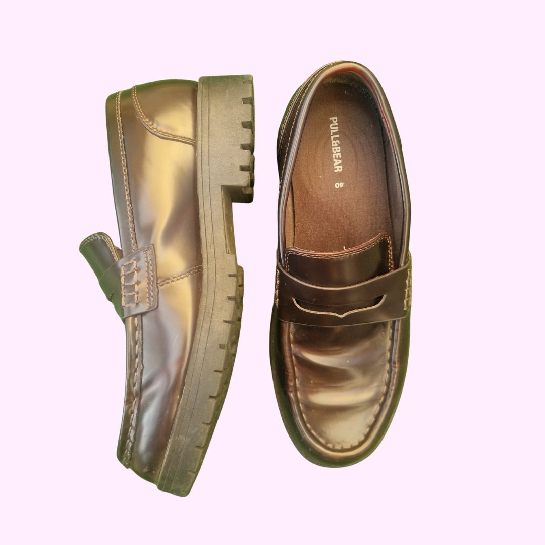 Pull&Bear Herrenschuhe: Pull&Bear Loafers braun Grösse 40 – Gebraucht aus Bern von Vintagefromthefuture 2