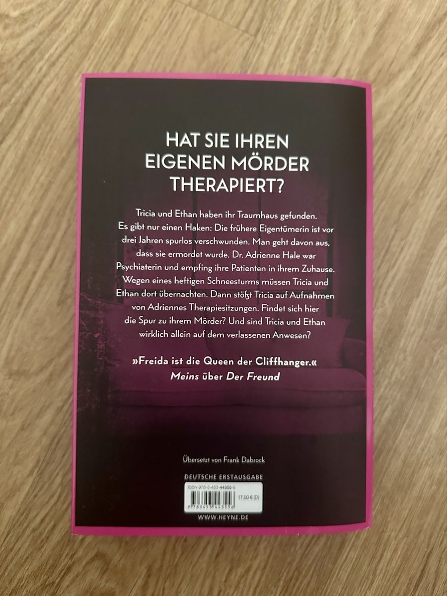 Libri: Die Psychiaterin - Freida McFadden – Usato da Luzern venduto da annalena.lhnr 1