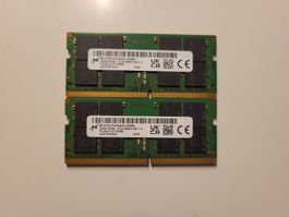 Micron 64GB (2x32GB) Laptop RAM DDR4 2666MHZ